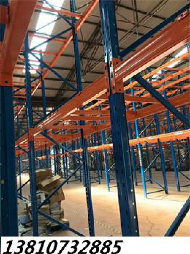 回收库房高位重型货架，二手货架回收，二手托盘回收