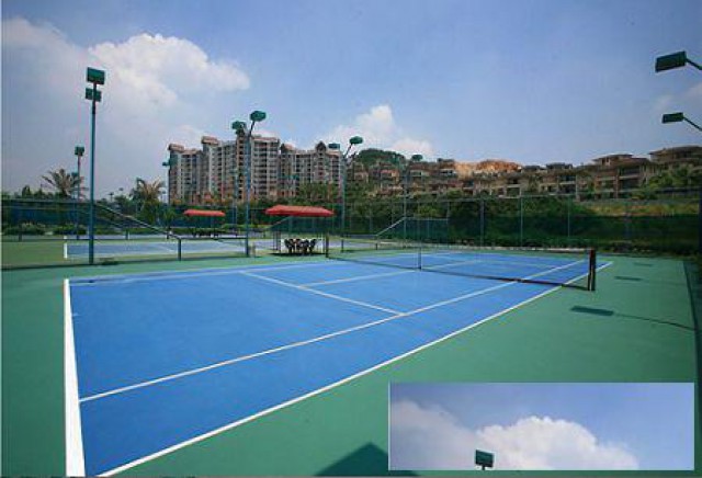 江苏苏州运动场硬地丙烯酸球场面层材料多少钱一平米