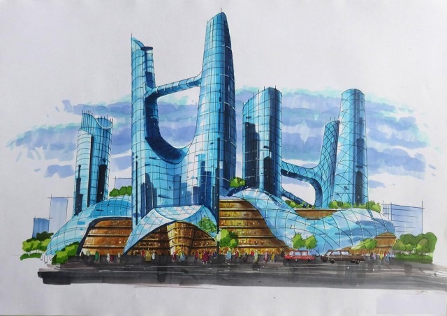 广州学画画哪里好呢？环艺设计，室内设计美术基础班