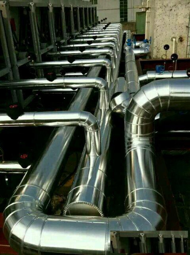 管道保温工程承包单位铝皮不锈钢岩棉毡保温施工队