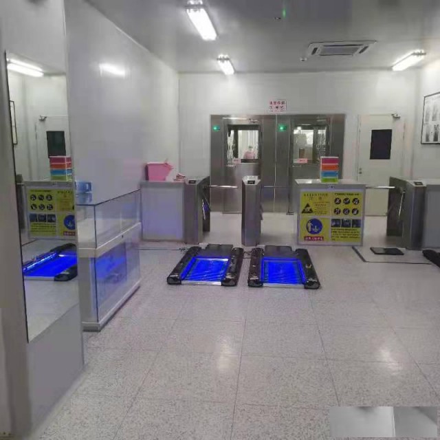 重庆颂雅工业入口除尘薄型鞋底清洗机