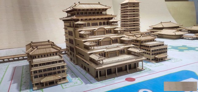 微缩袖珍工艺品模型批量定做微缩景观设计规划模型