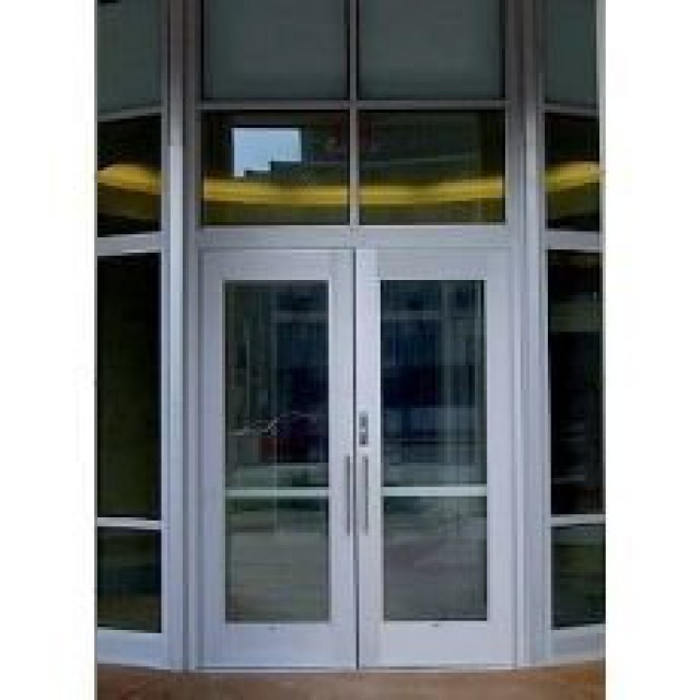 朝阳区安装肯德基门定做肯德基门钢化玻璃