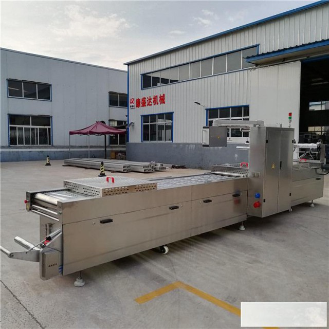 拭子全自动连续拉伸膜真空包装机