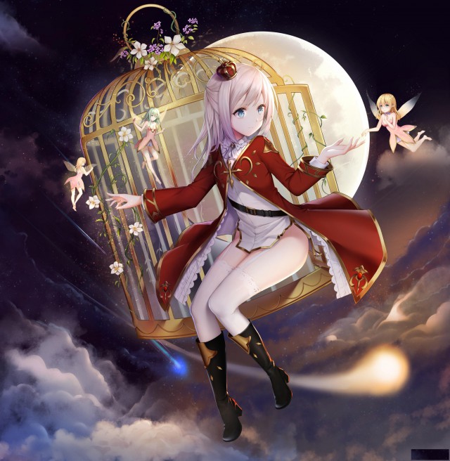 广州零基础学美术？二次元插画报名送美术基础课