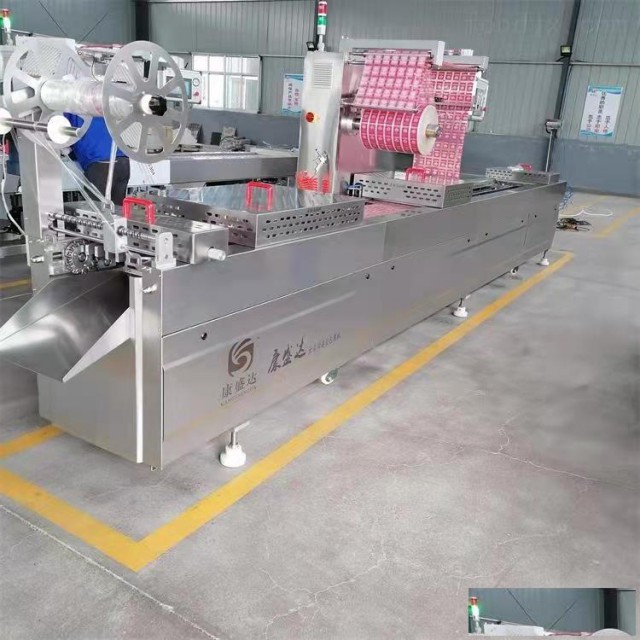 咽拭子全自动连续拉伸膜真空包装机