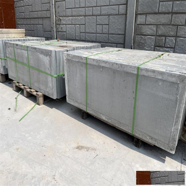 铁锐预制rpc电缆沟盖板鹅卵石花纹模具化生产