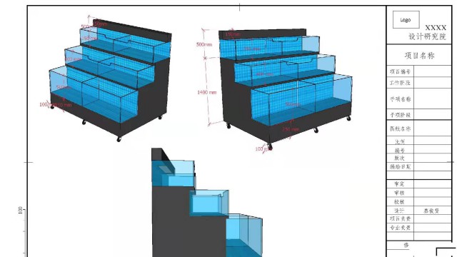 东莞三层超市海鲜鱼缸定做价格饭店不锈钢玻璃鱼池定做安装