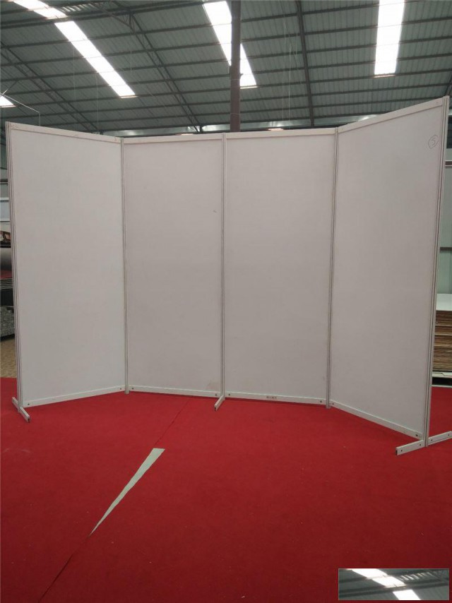 昆明移动折叠书画展板学校幼儿园书法作品宣传展示架