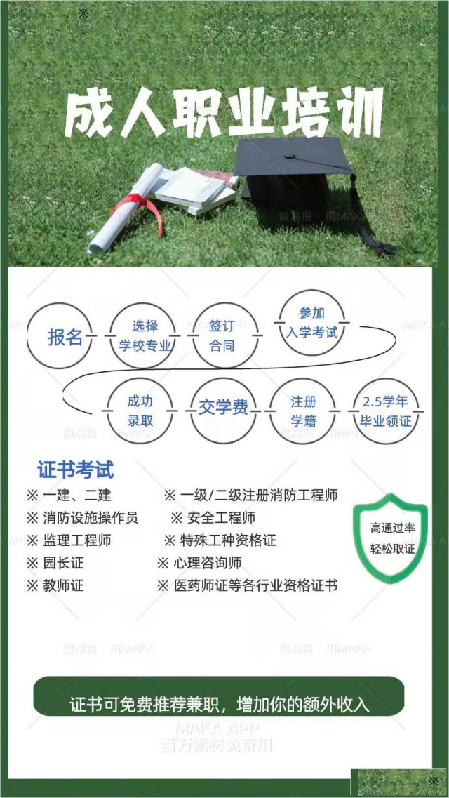 成人专本科学历提升