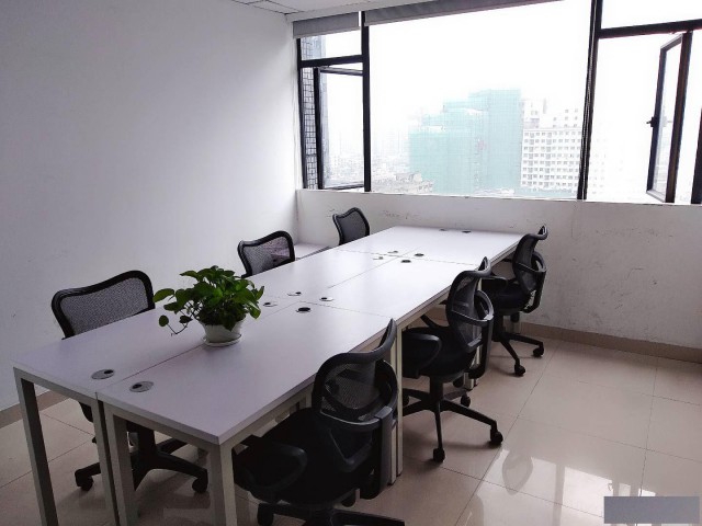 纯写字楼，小面积精装、可开增票、可办理工商证照