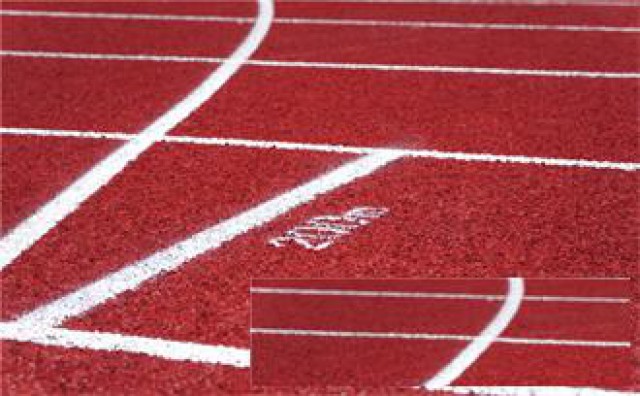 半预制型塑胶跑道的工艺研发背景