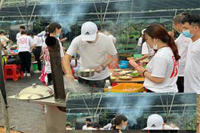 公司团建活动出游可以野炊烧烤组织拓展的农家乐