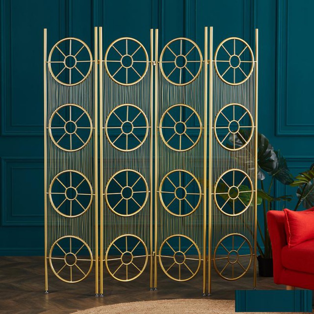 金属屏风酒店，别墅不锈钢雕花镂空屏风隔断