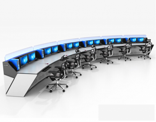 指挥中心控制台调度操作台监控中心免费出图可全国上门安装