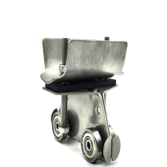 兴晟达供应滑轮钢轨滑轮吊线滑轮不锈钢材质镀锌材质