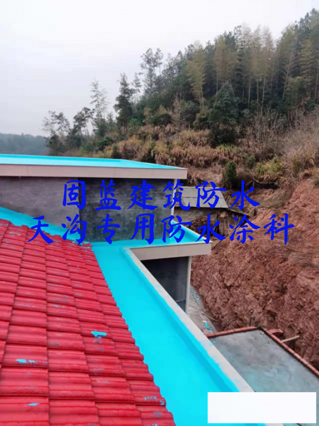 别墅厂房楼房（天沟）渗漏水维修防水翻新公司上海固蓝建筑