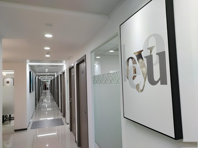 江北大隆大厦超高性价比，精装小面积办公室空调水电物管全包