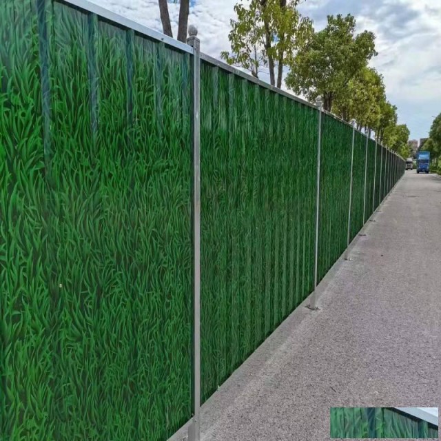 书奎筛网供应工地围挡彩钢瓦小草围挡