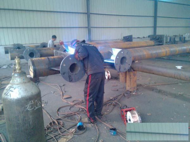 石景山焊接停车场标志杆安装减速带限高门维修北京