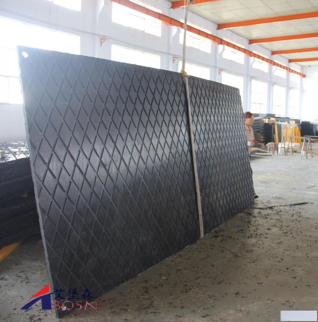 聚乙烯防滑路基板建筑工地施工铺路垫板耐磨抗压铺路垫板