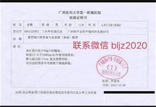 上海开医院诊断证明