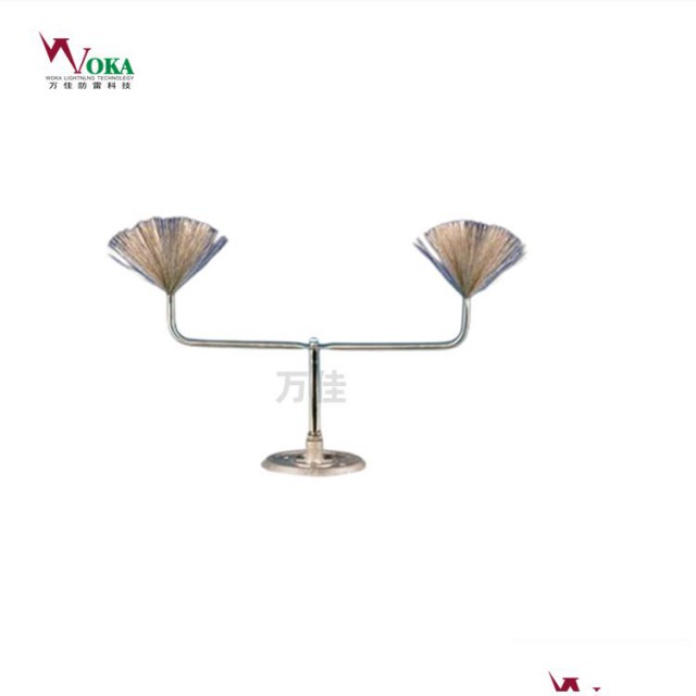 风电场电子流延缓防雷装置导体多短针雷电放散装置