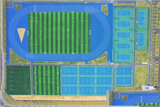 硅PU球场的施工工艺流程