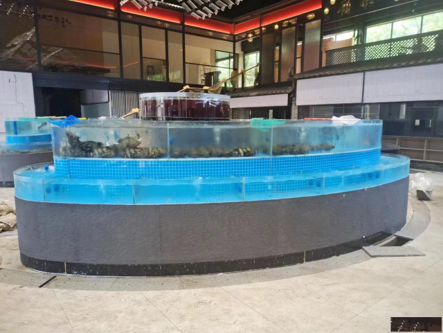 广州天河饭店水产店超市海鲜池定做东莞酒楼餐厅海鲜池鱼池定做