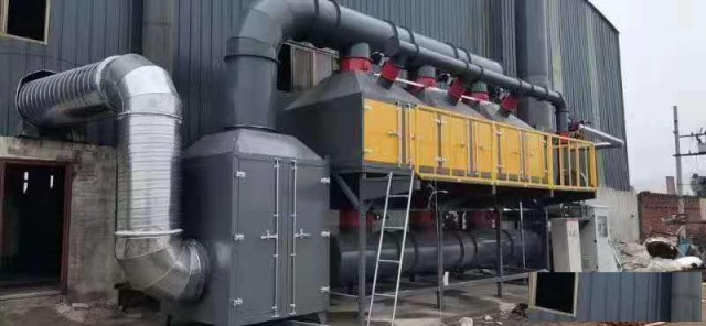 活性炭吸附催化燃烧设备安装