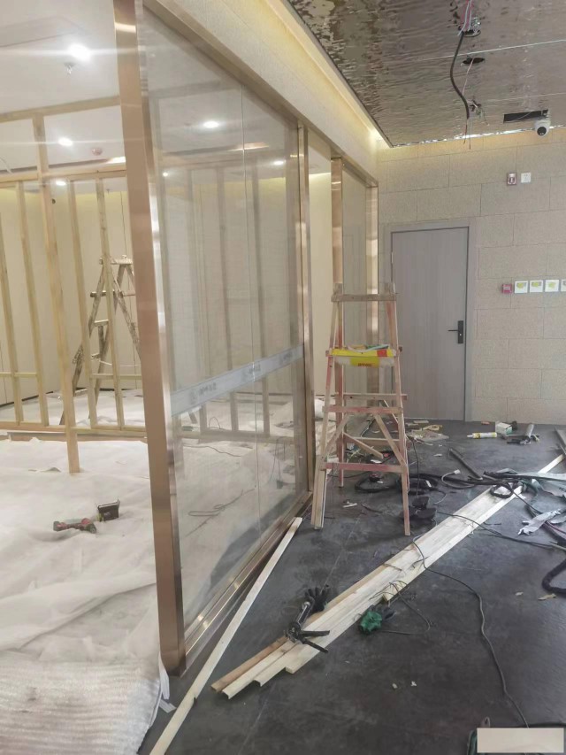 朝阳区加工办公装修隔断不锈钢订做货架柜子