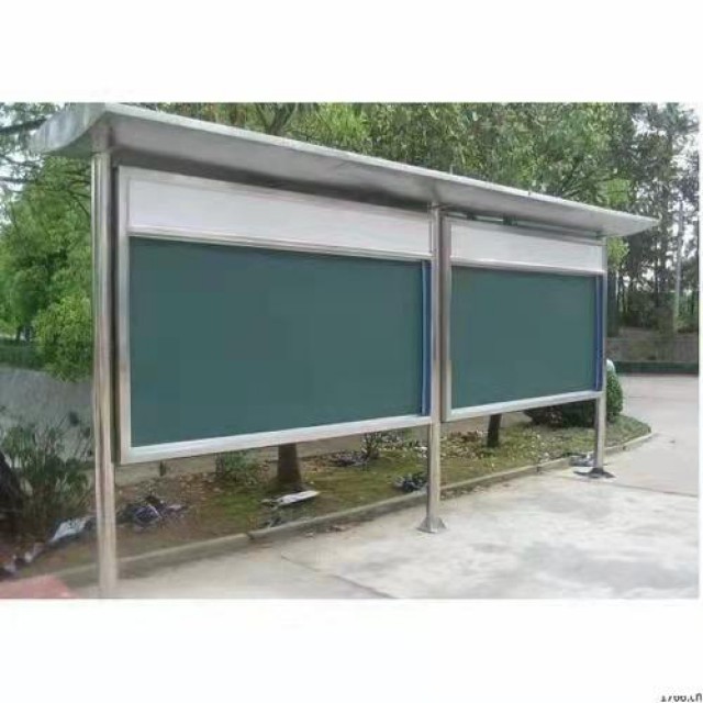 北京周边厂家承接不锈钢宣传栏指示牌批量加工