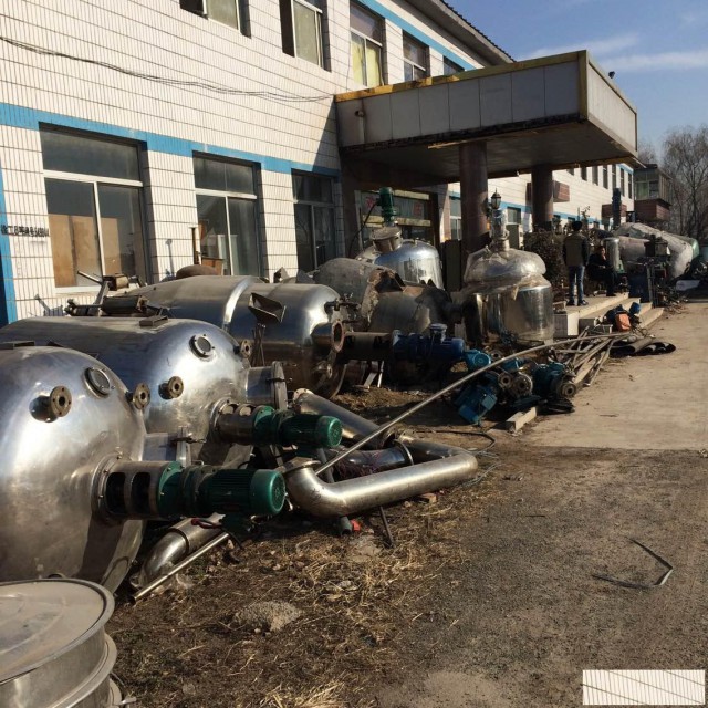 拆除化工厂拆除收购公司廊坊大型屠宰厂设备回收