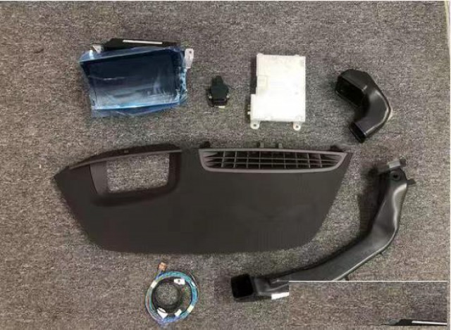 21款奔驰E300L升级HUD抬头显示仪表信息更加全面