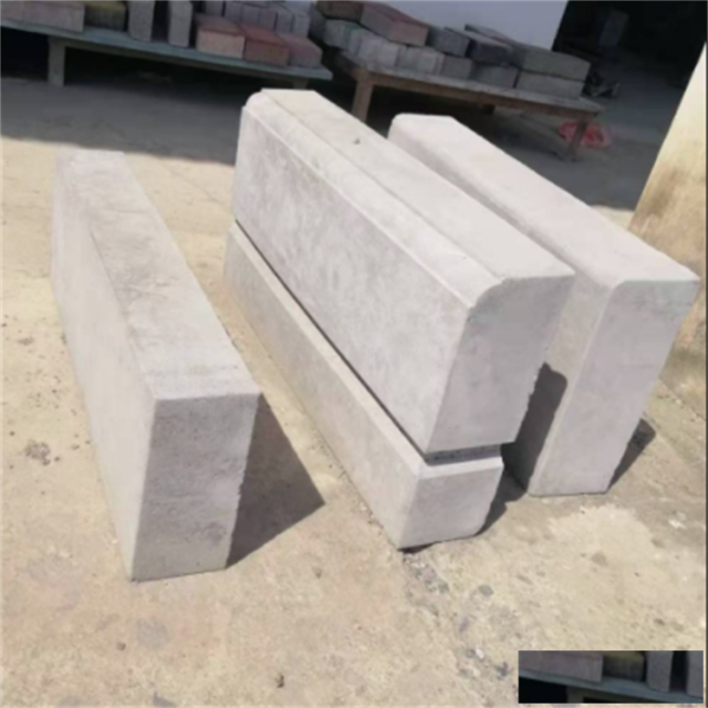 来图定制实心路沿石混凝土材质铁锐建材品质保证