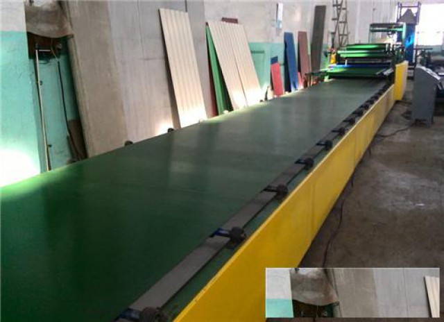 山东复合釉面波形瓦生产线