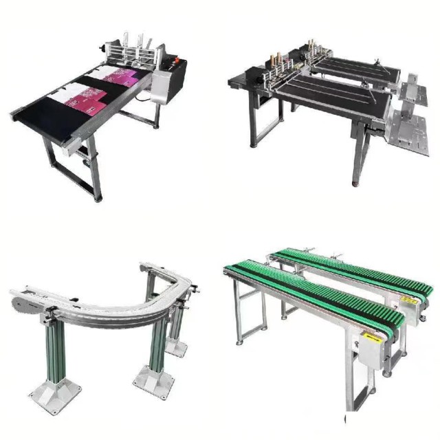 不秀钢全自动分页机喷码专用输送机