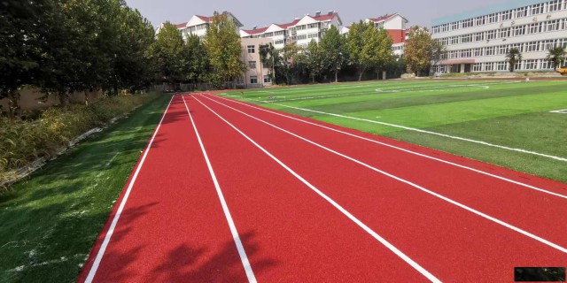 承接陕西省全塑型塑胶跑道地面施工-金格体育