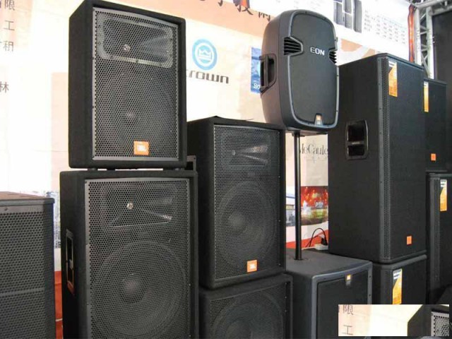 音响设备音响收购调音台音响二手旧舞台设备