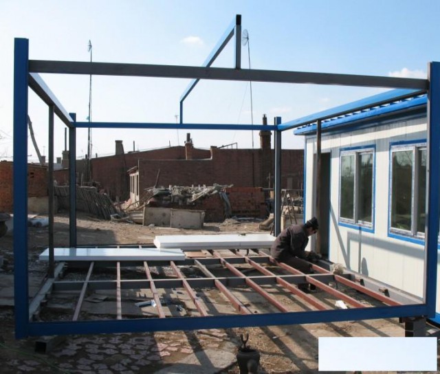 上海活动房搭建、彩钢夹芯板活动房安装、彩钢活动板房安装价格