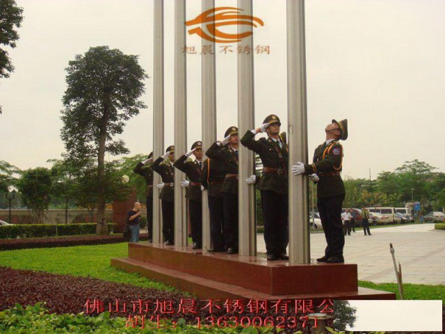 不锈钢旗杆避雷针，不锈钢工字钢