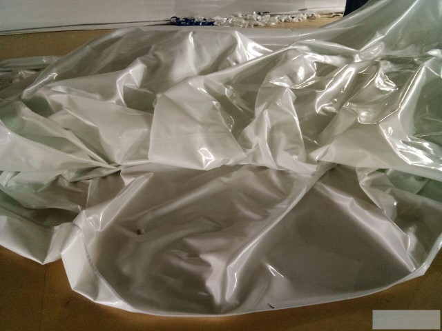 供应小区电动车防雨蓬膜布加工停车棚1050克膜材加工安装