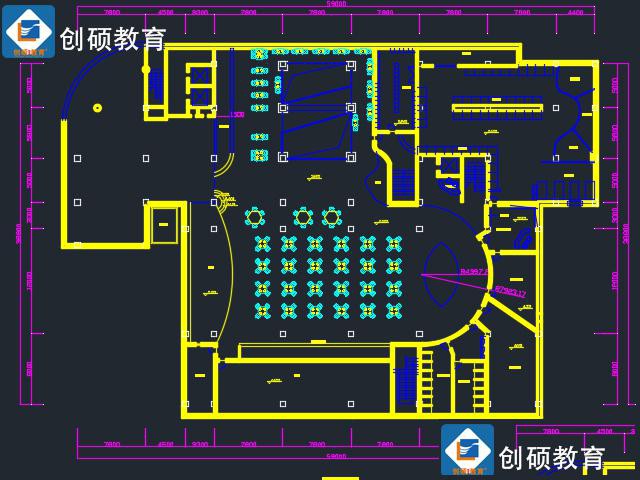 CAD建筑施工图设计培训-创硕教育