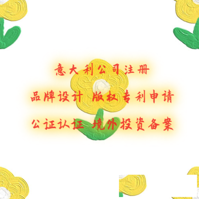 注册意大利公司的材料