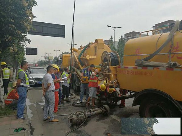 吴江污水管道清淤管道清洗