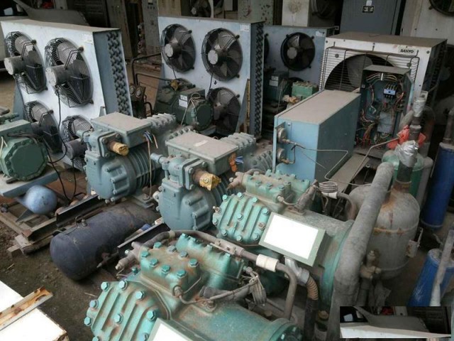 高价回收冷库旧空调北京空调旧废品饭店设备