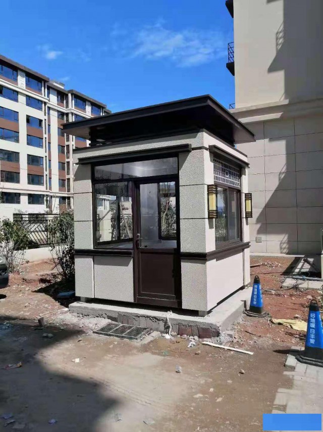 石家庄小区门卫值班岗亭地下停车场岗亭