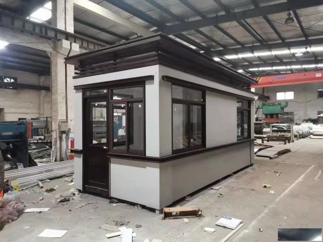 武汉地下停车场岗亭小区不锈钢岗亭