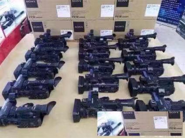 收购投影机,高清摄像机,徕卡佳能尼康单反相机,后期制作设备