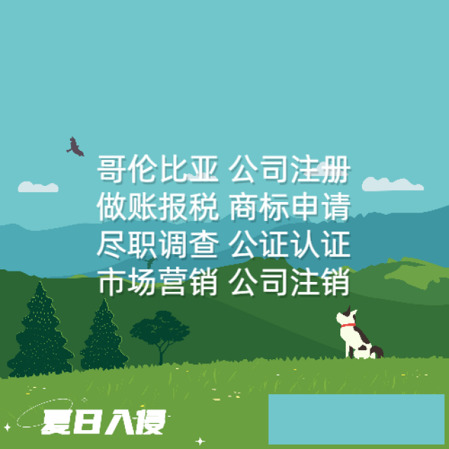 哥伦比亚公司注册的流程